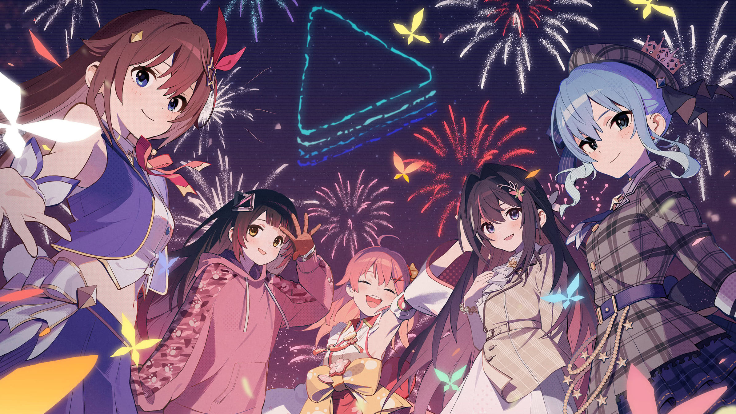 hololive to celebrate 8th anniversary with a massive fireworks and