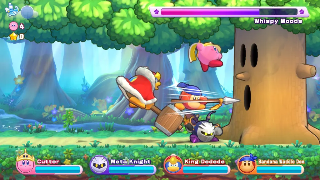 kirby whispy woods screenshot