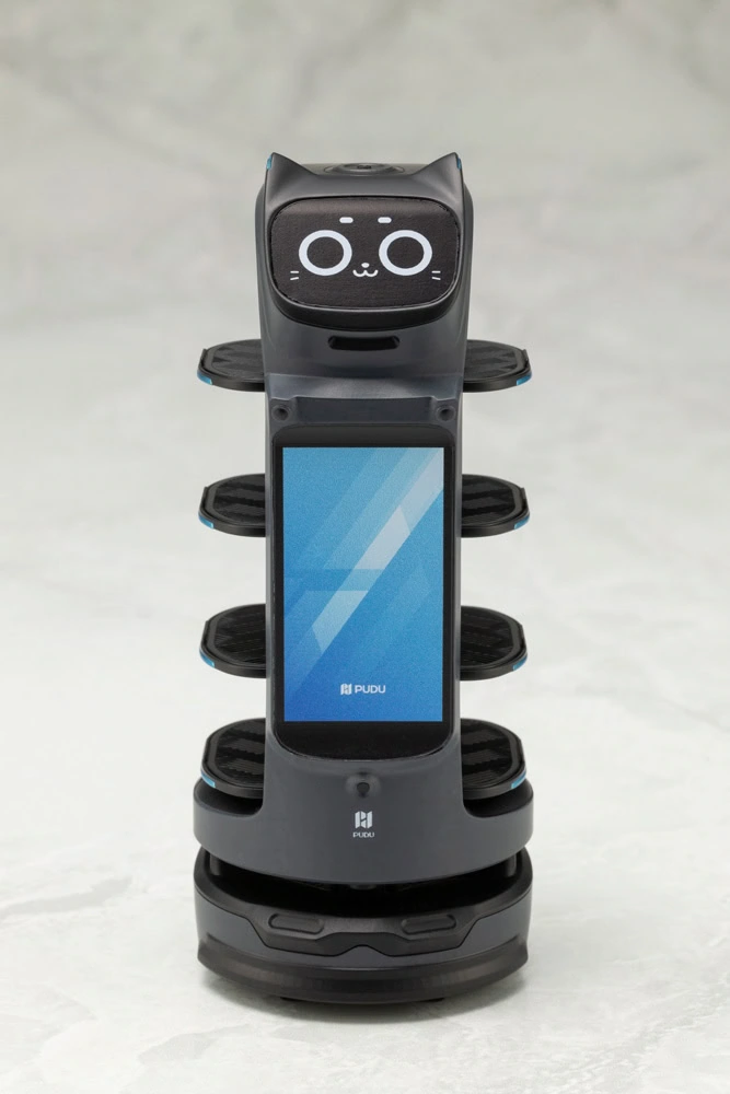 kotobukiya bellabot cat server robot model kit 1