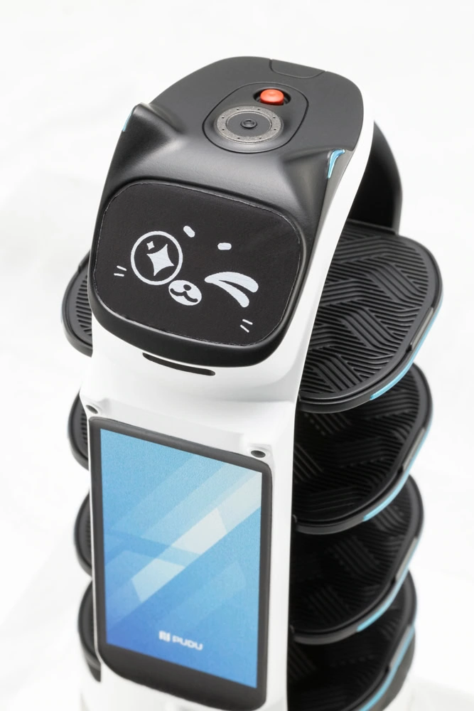 kotobukiya bellabot cat server robot model kit 11