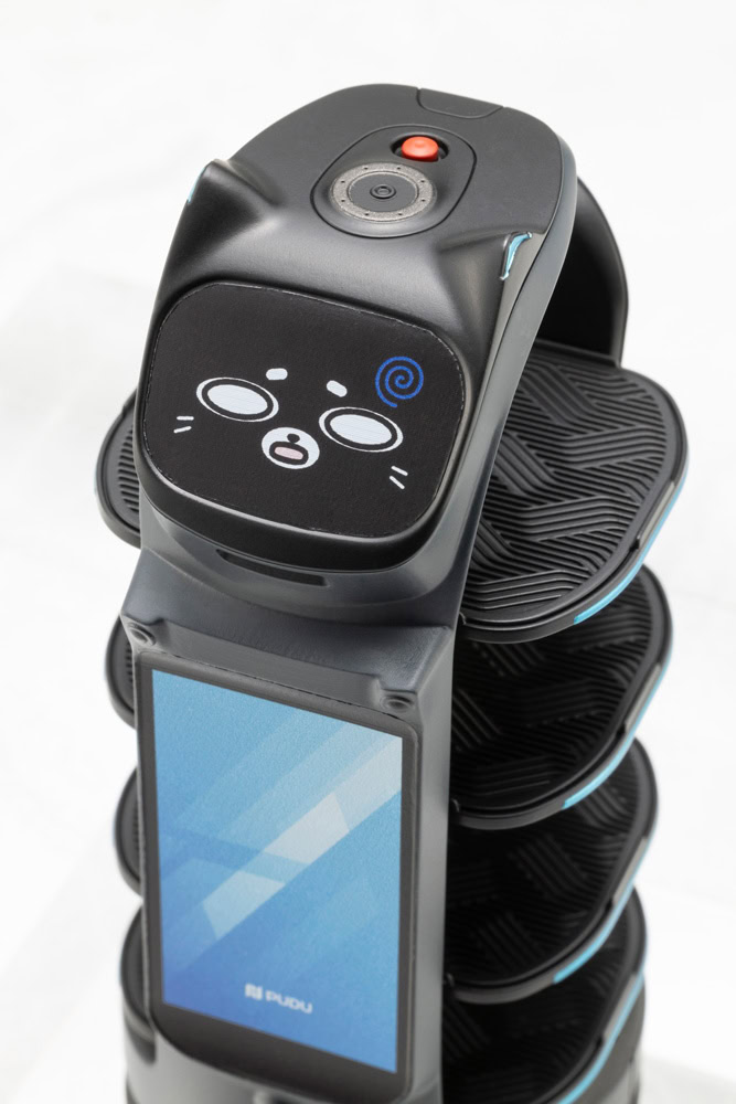 kotobukiya bellabot cat server robot model kit 7