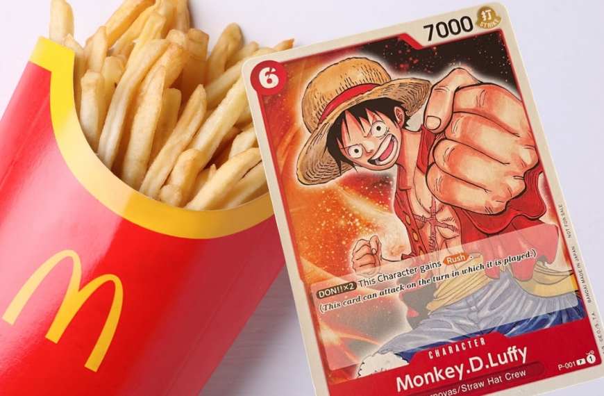 mcdonalds one piece card game promo cancelled