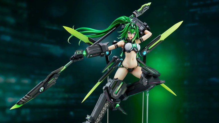 neptunia NEXT Green vertex statue 2