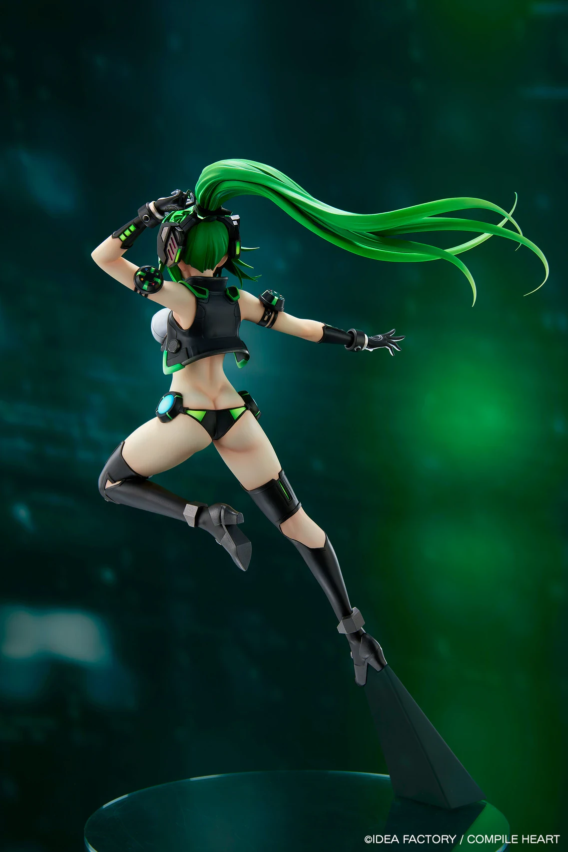 neptunia NEXT Green vertex statue 9