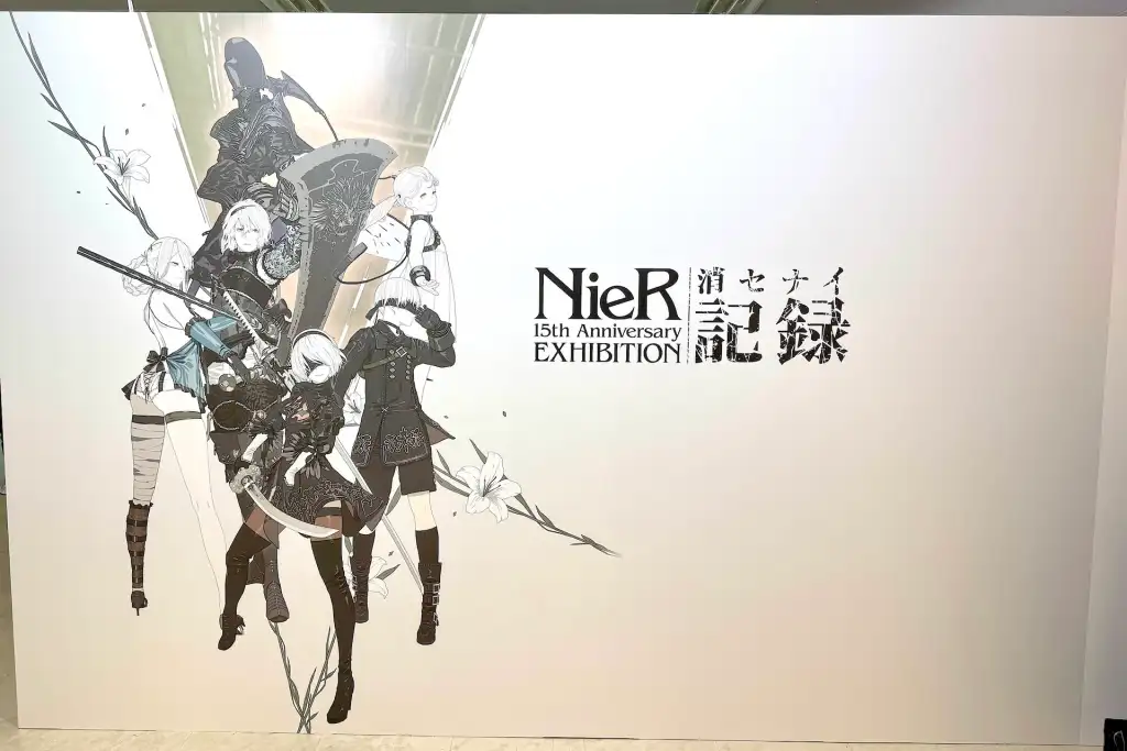 NieR 15th展示会 キービジュアルアートスタンド NieR 15th展示会 キービジュアルアートスタンド｜Yahoo!フリマ