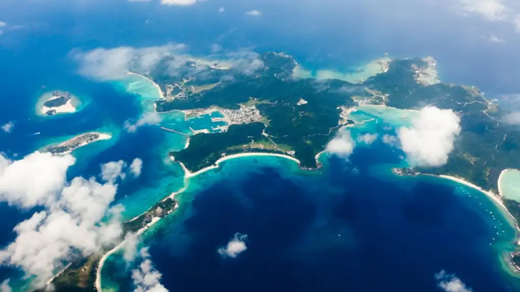 okinawa aerial view