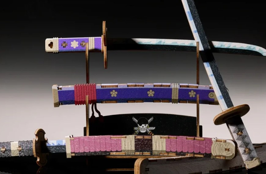 one piece zoro wooden model 1