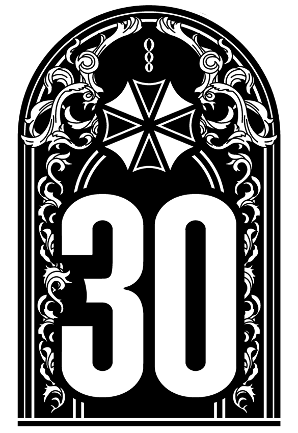 resident evil 30th logo