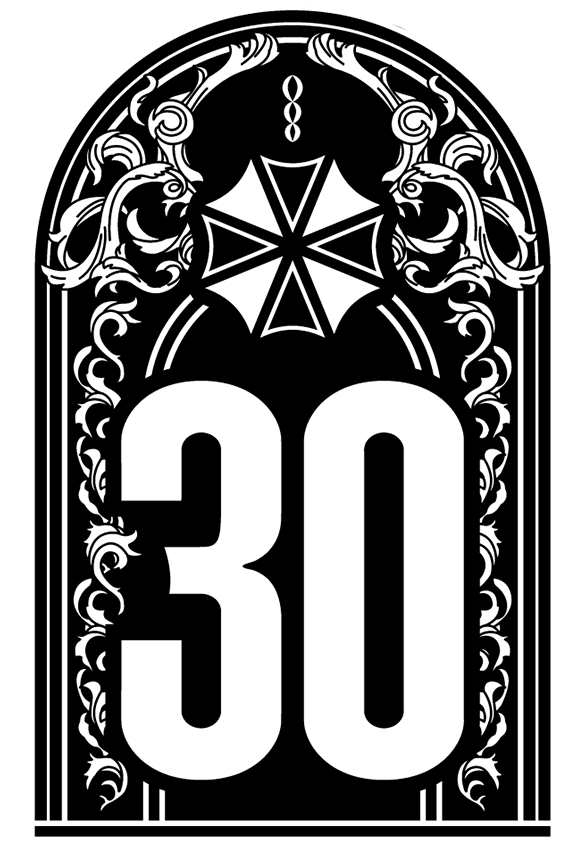 resident evil 30th logo