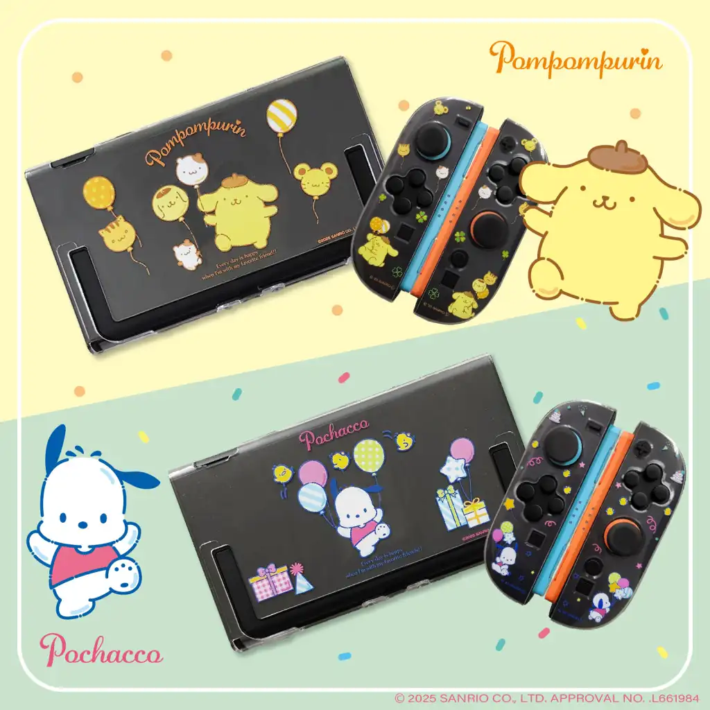 sanrio switch 2 clear case 4