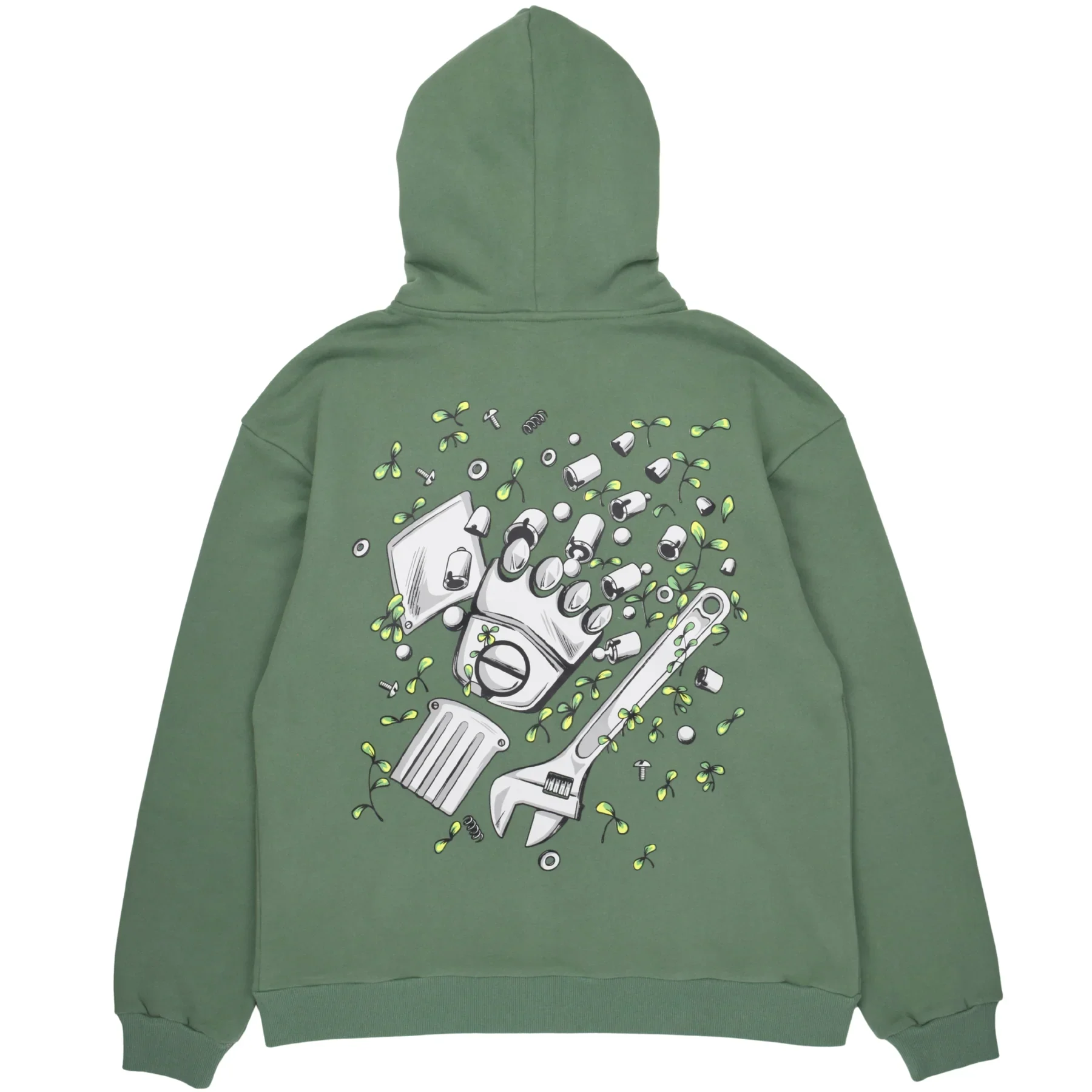 steady hands fullmetal alchemist Mechanic Hoodie 1