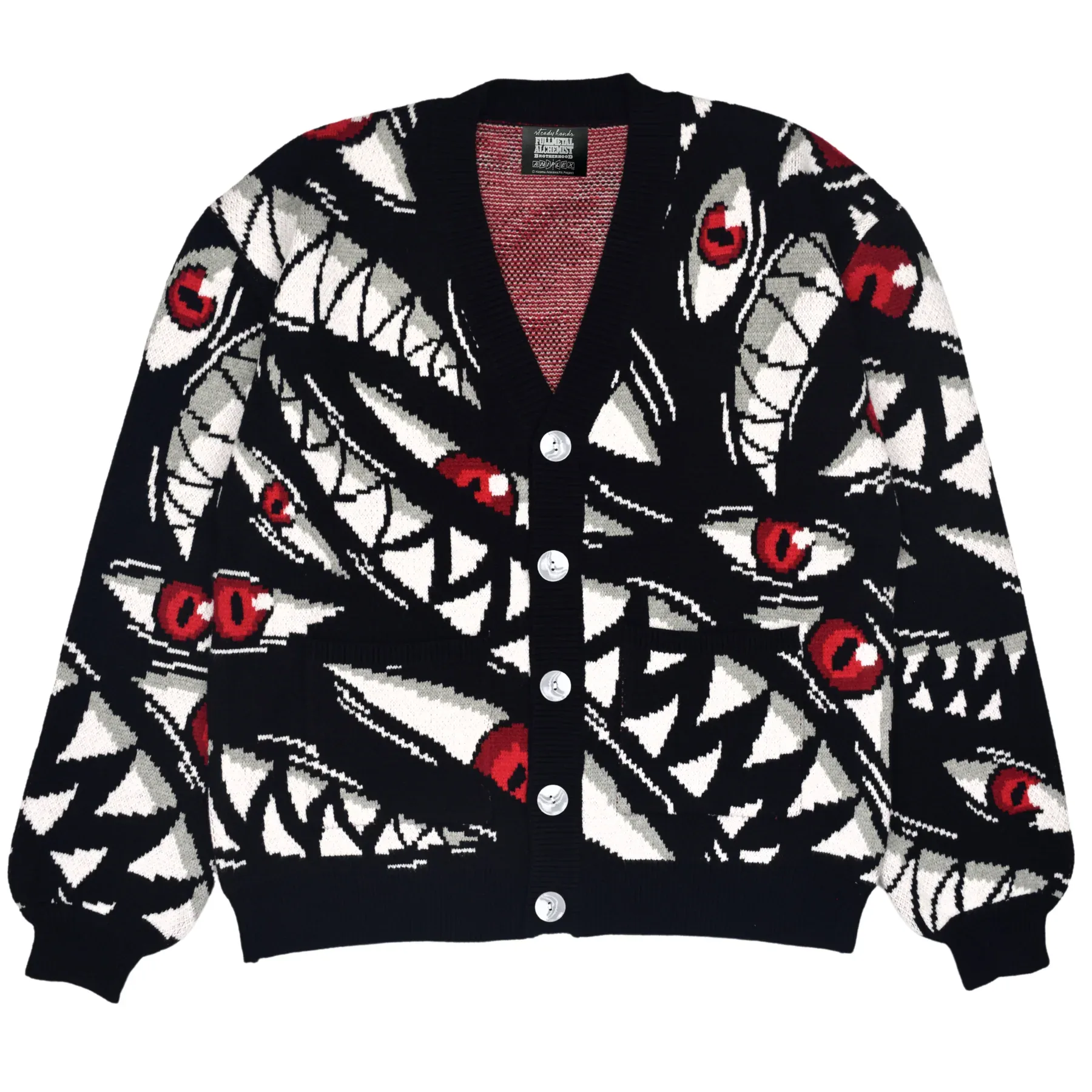 steady hands fullmetal alchemist Pride Patterned Cardigan 1