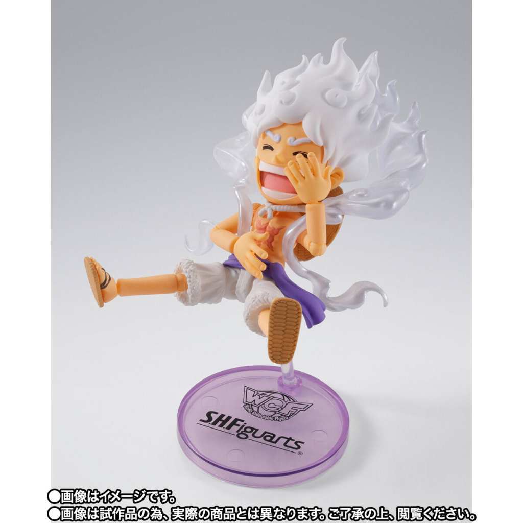 wcf shfiguarts gear five luffy 11