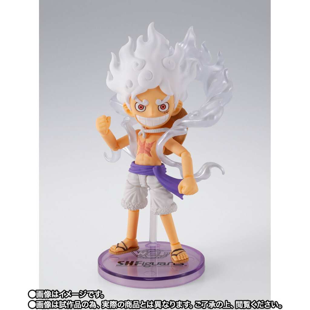 wcf shfiguarts gear five luffy 12