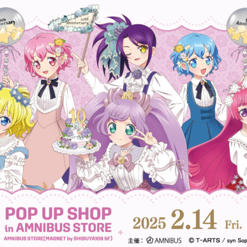 PriPara 10th Anniversary POP UP SHOP in Shibuya